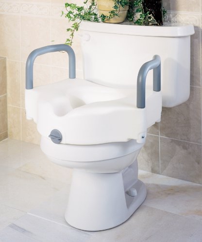 medline elevated toilet seat