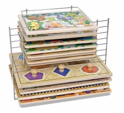 Deluxe Wire Puzzle Rack